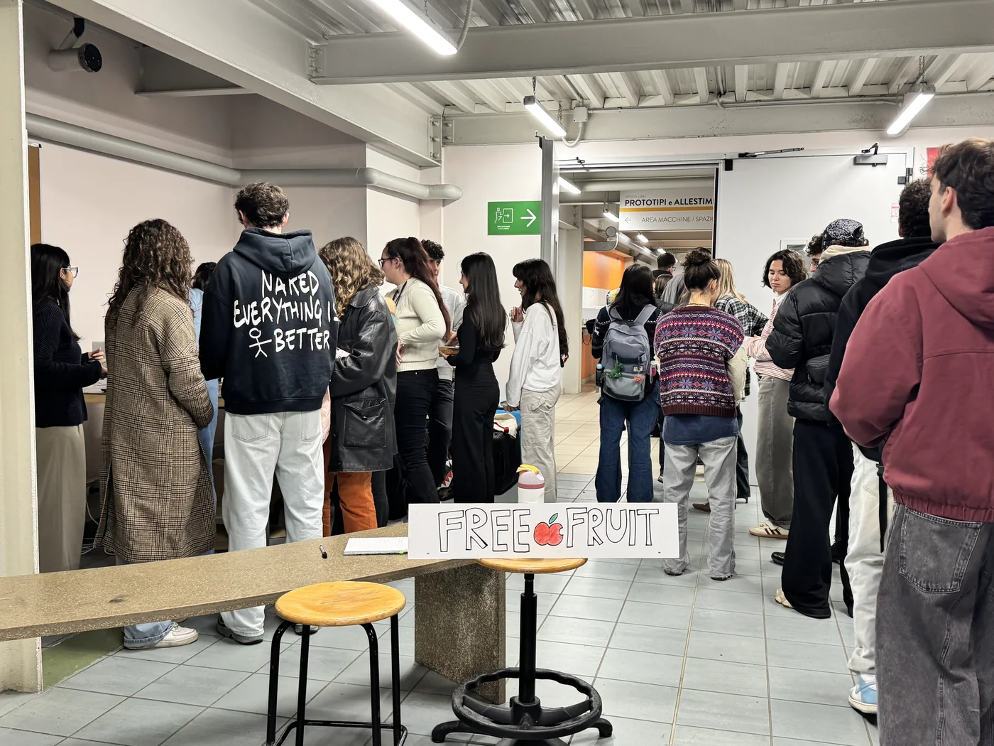 看展时的空间记录